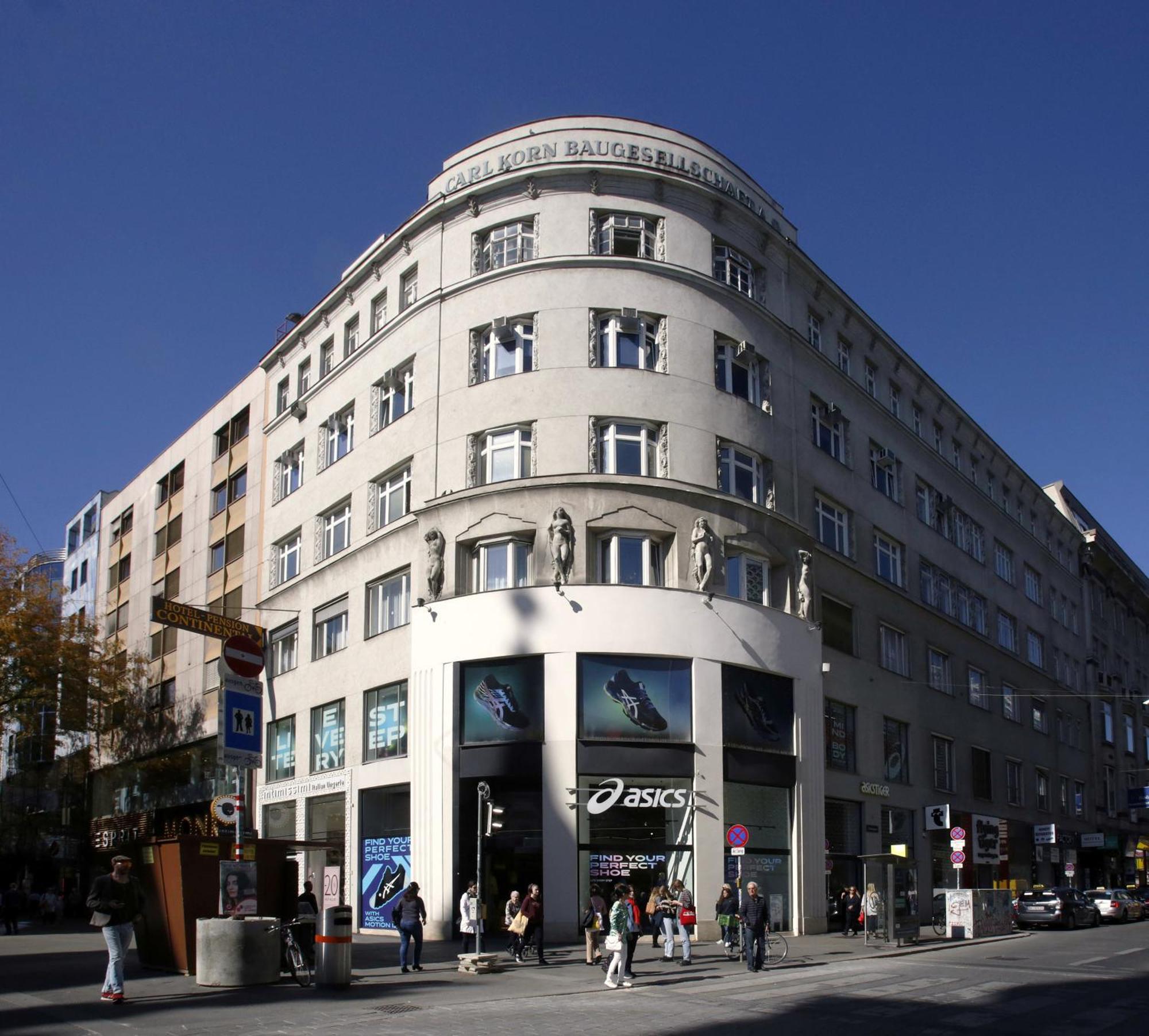 Hotel pensión Continental Viena Exterior foto